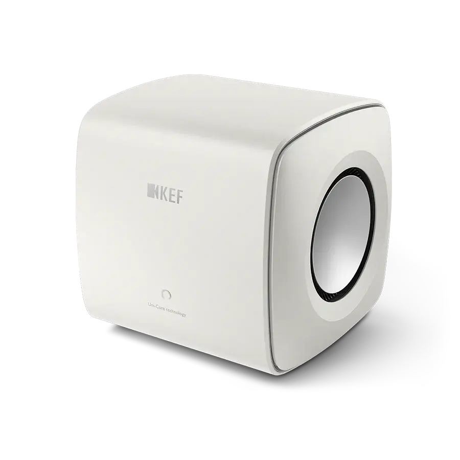 KEF KC62 Subwoofer Mineral White