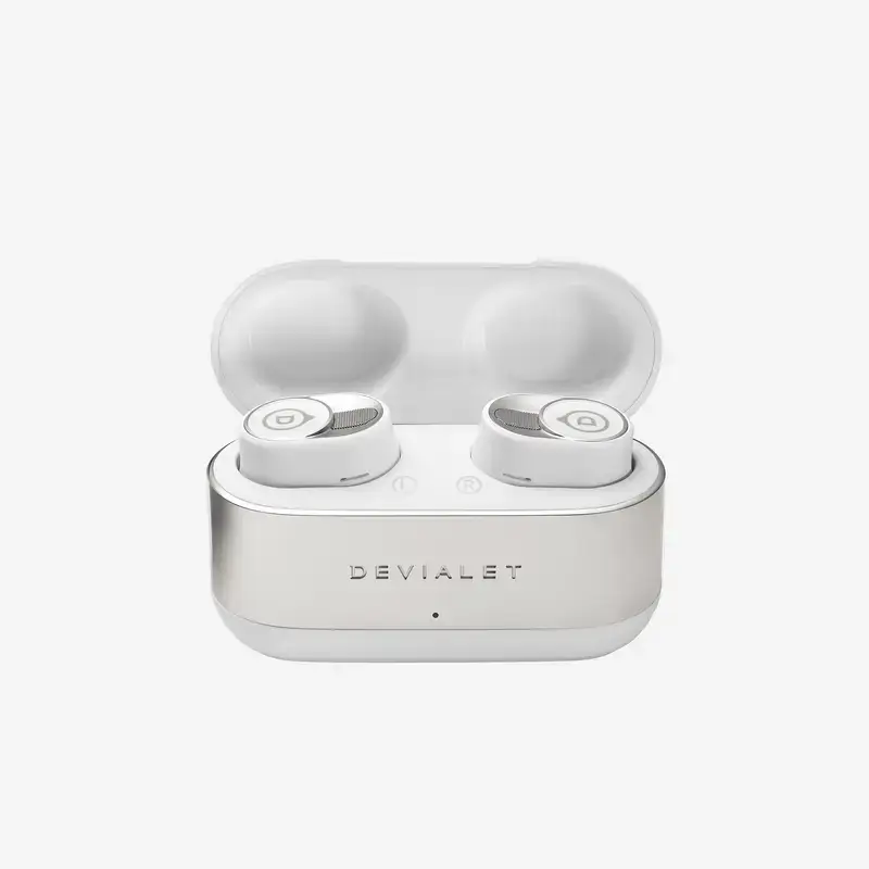 Devialet Gemini II White Earbuds with Charging Case